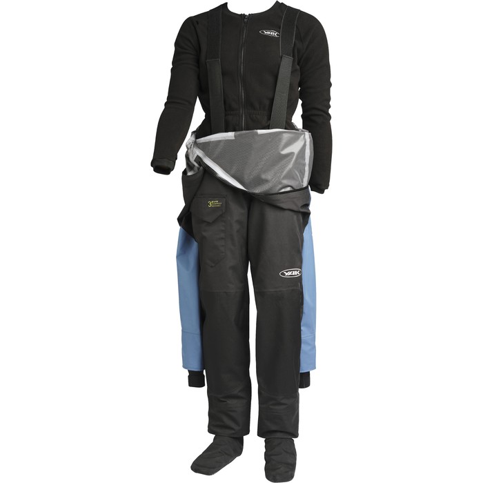 2024 Yak Santiam Drysuit & Free Undersuit 6586 - Blue / Black